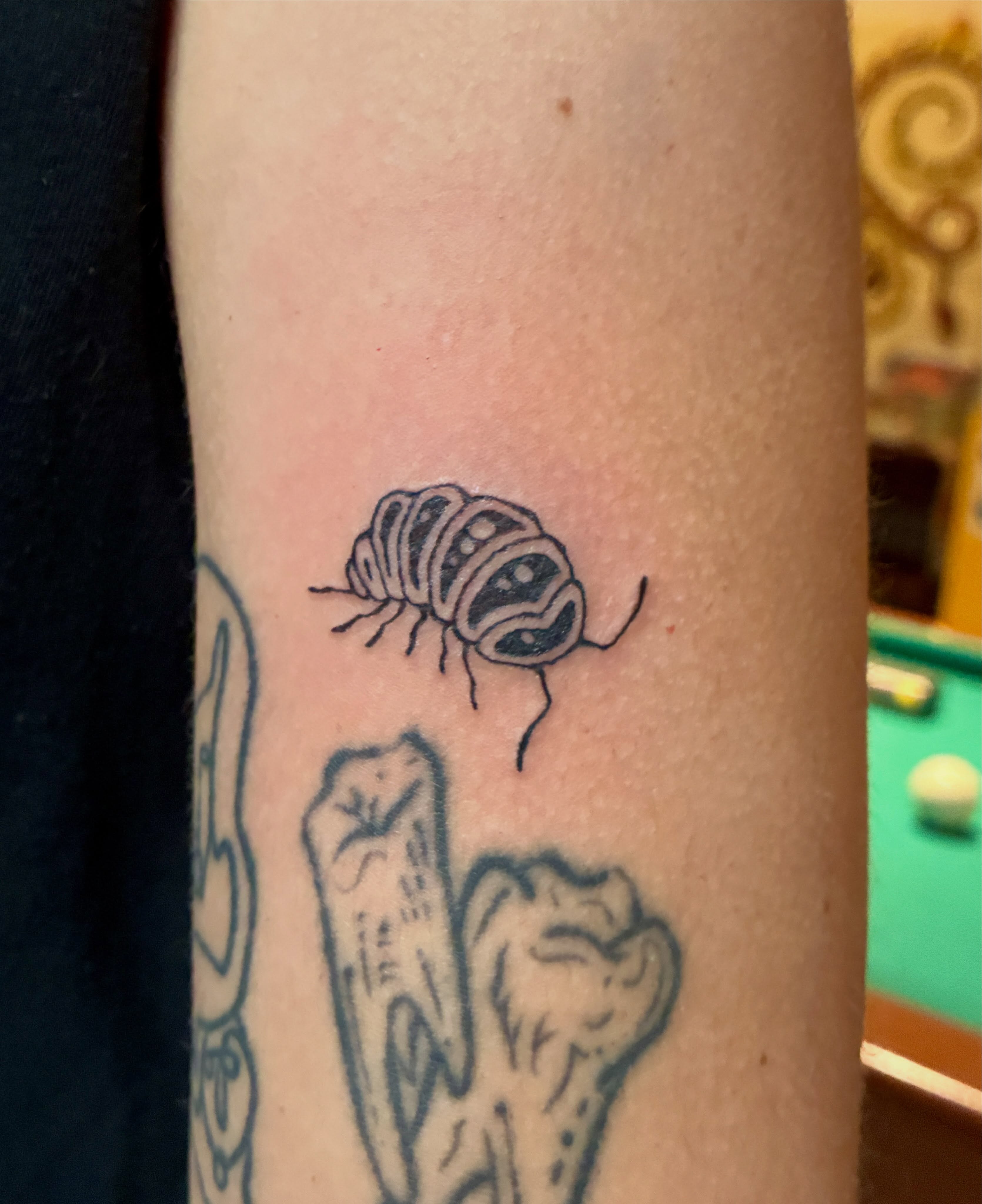 Tattoo by @growthriing โ black_and_grey, illustrative