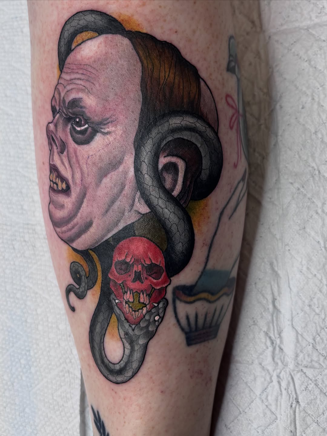 Tattoo by @kaylieseaver — realism, black_and_grey