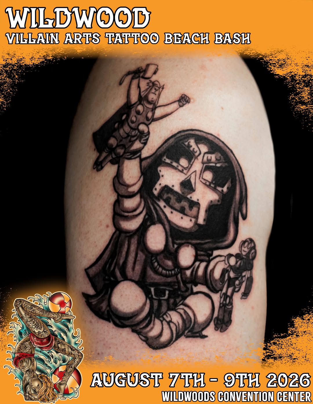 Tattoo by @wenghiskhan_tattoos — new_school, black_and_grey