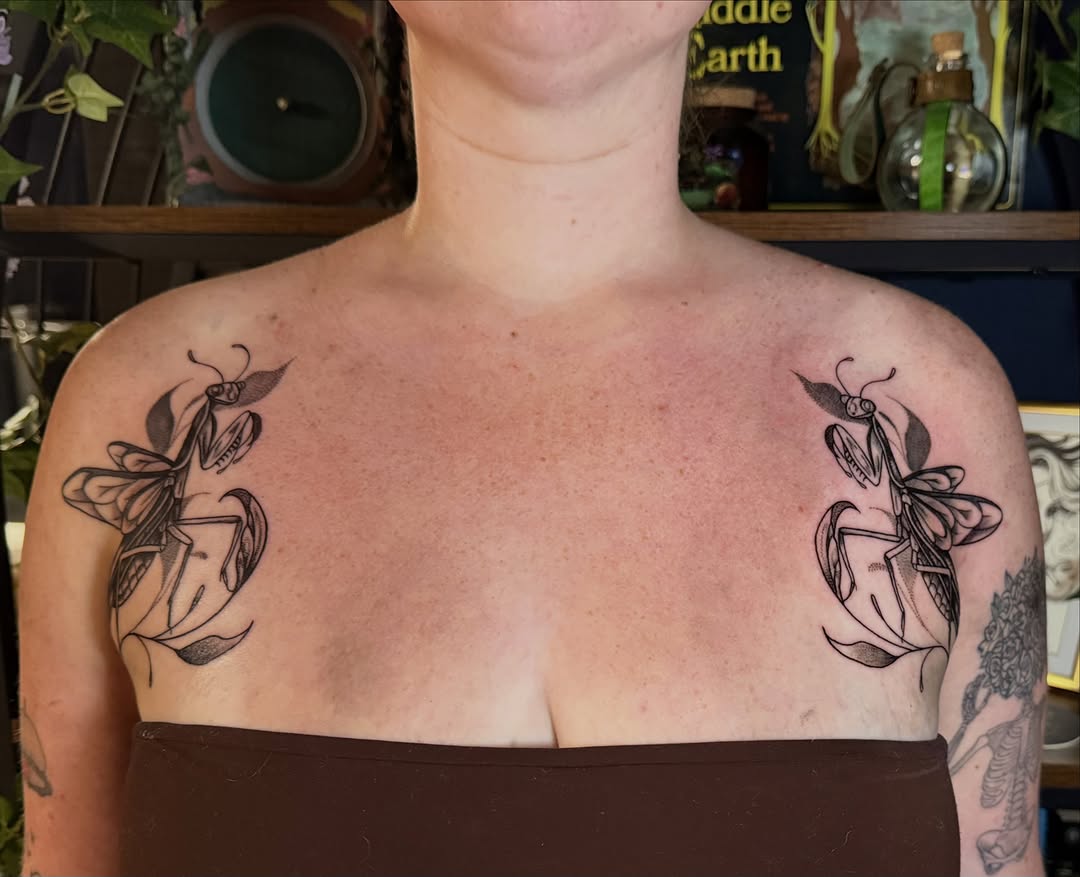 Tattoo by @esteltattoos — fine_line, black_and_grey