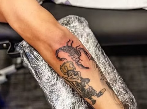 Tattoo by @webbz_tattoos — black_and_grey, realism
