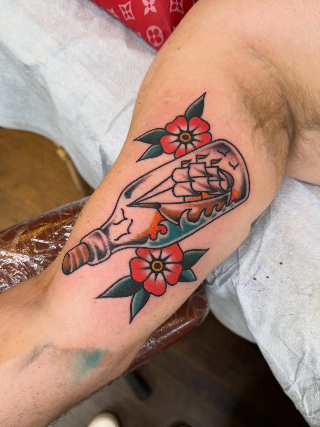 Tattoo by @crookedrain_crookedrain โ american_traditional