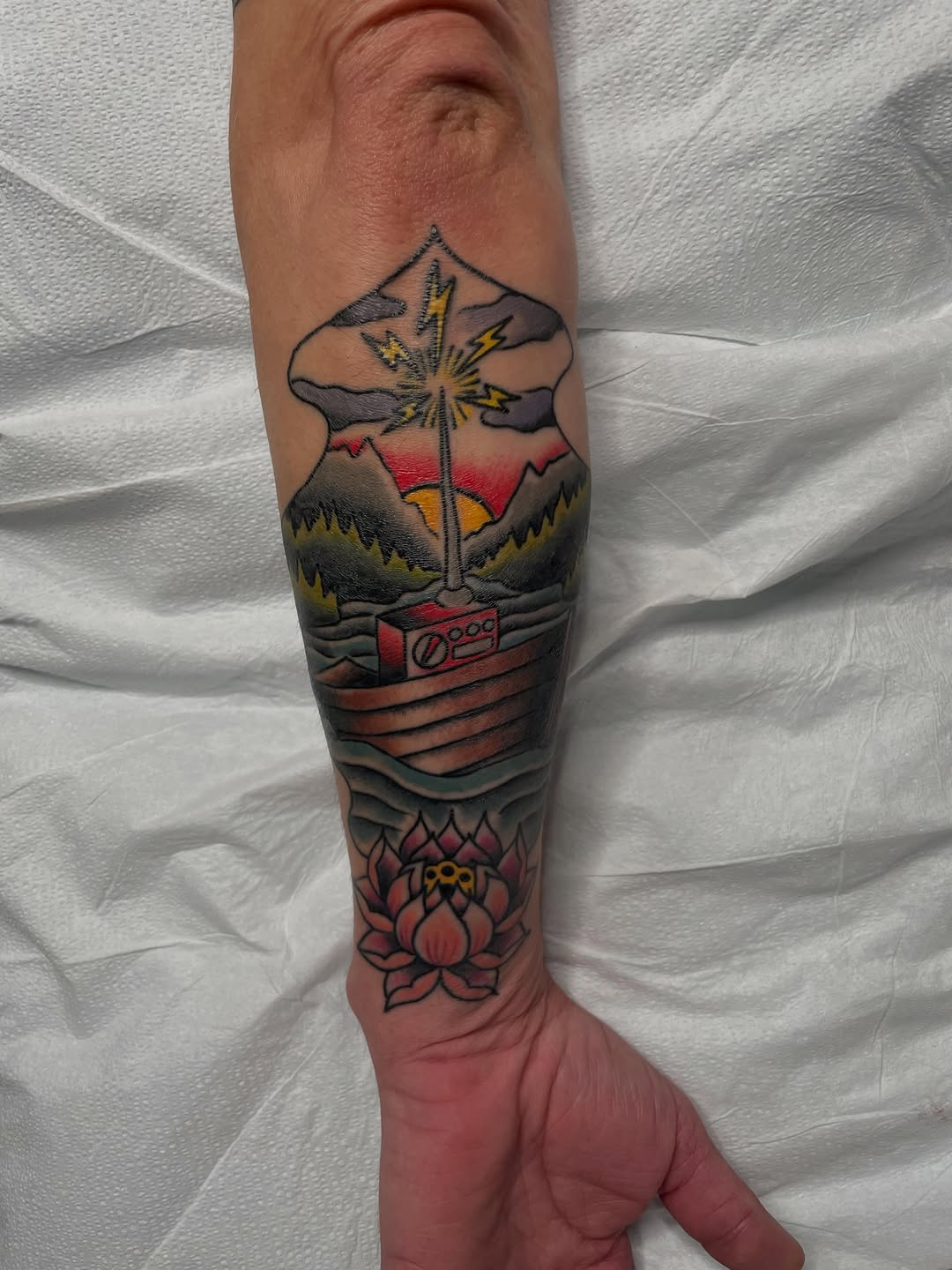 Tattoo by @crookedrain_crookedrain โ american_traditional