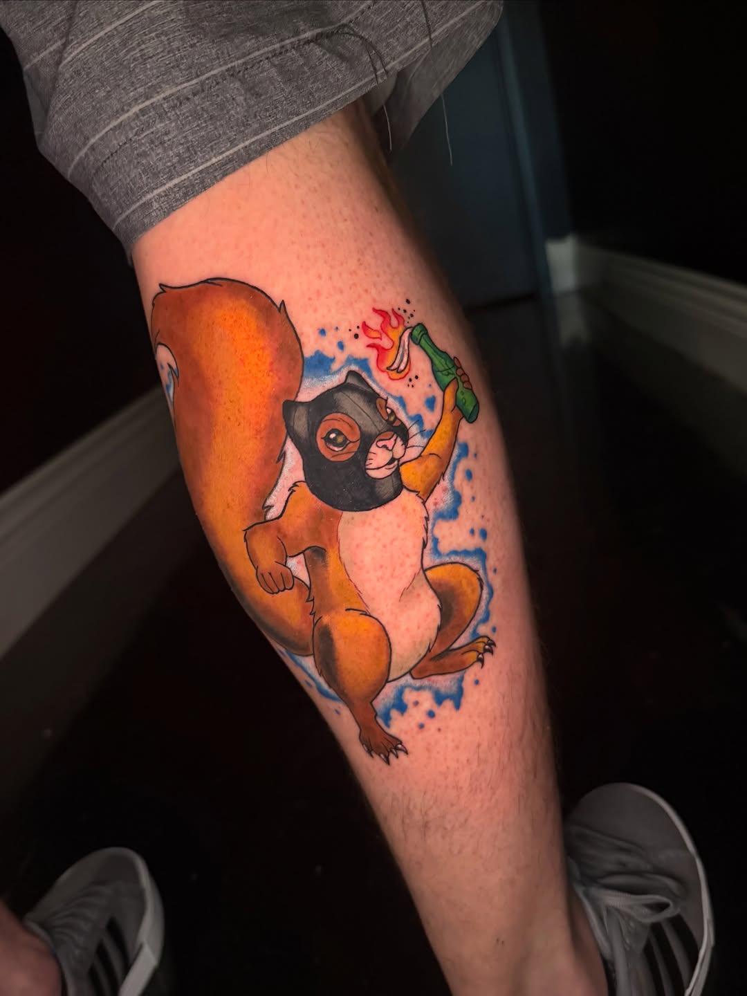 Tattoo by @alandapanda — new_school