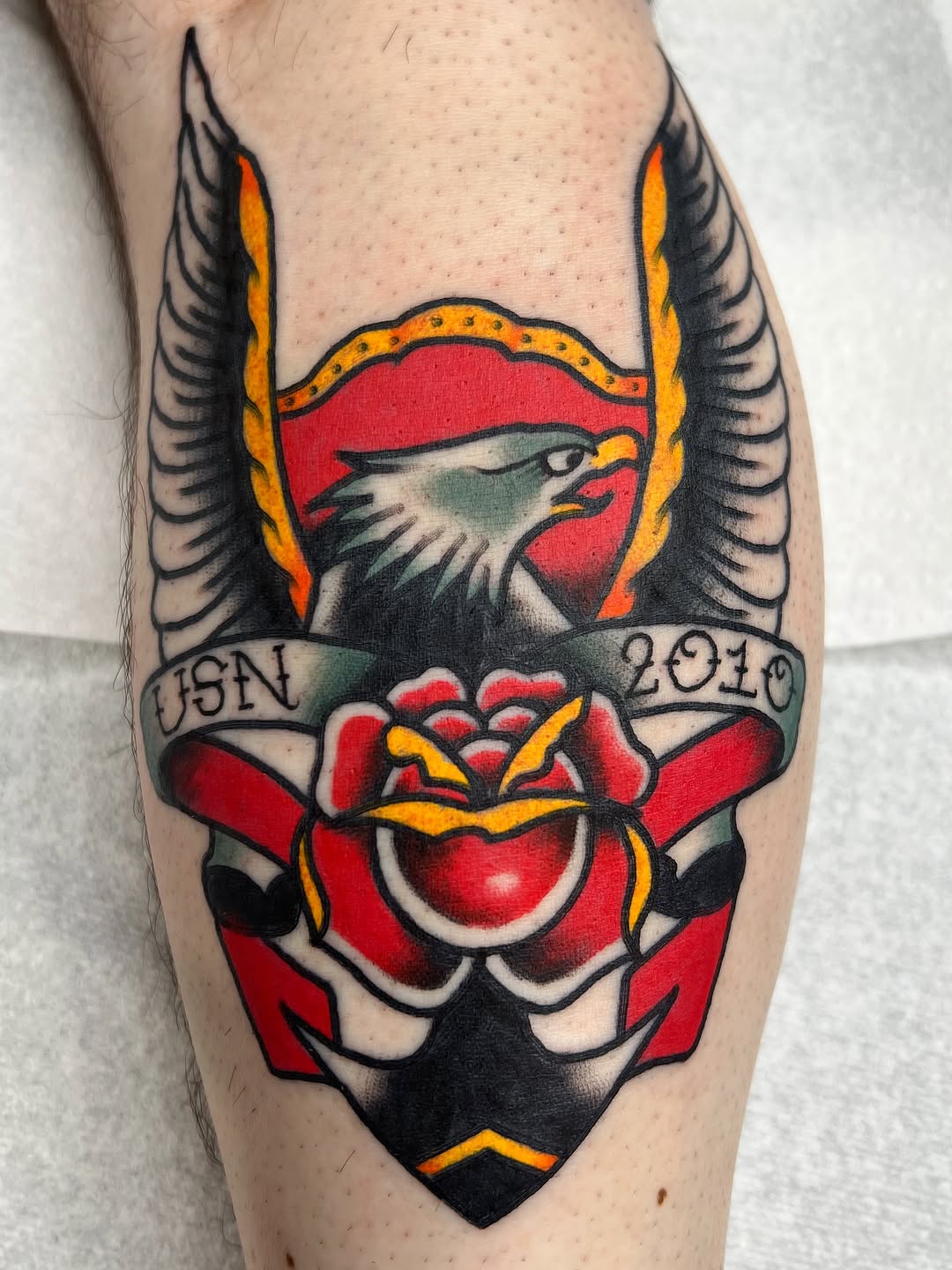 Tattoo by @levigunn_tattoos — american_traditional