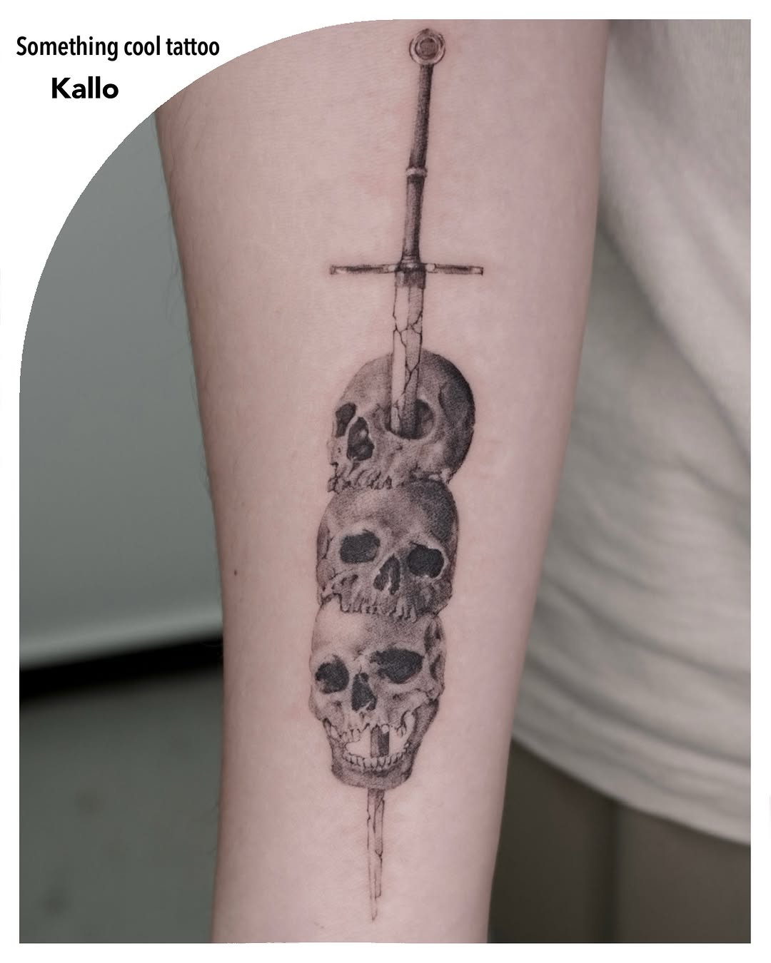 Tattoo by @kallo_tt — realism, black_and_grey