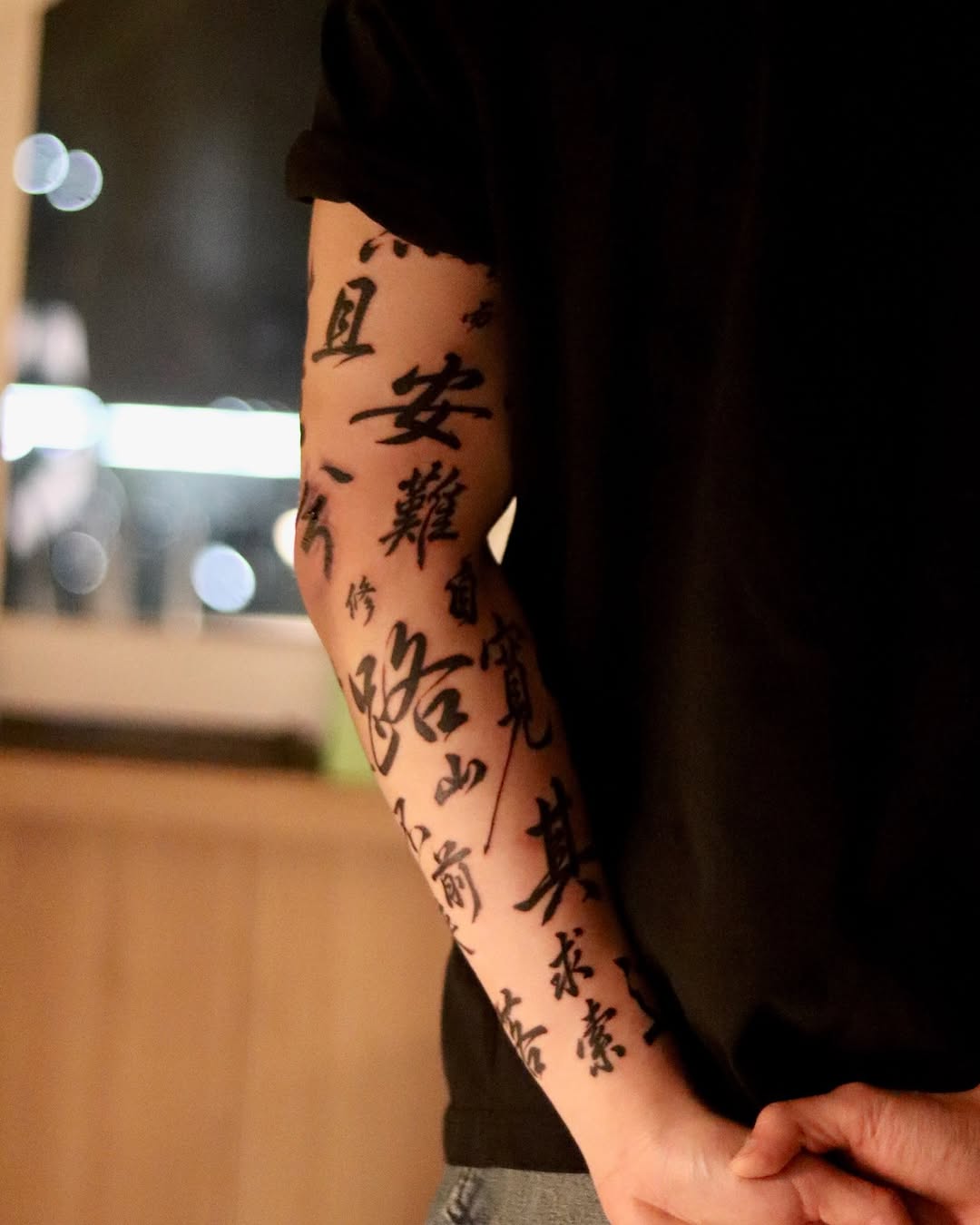 Tattoo by @kallo_tt — lettering_script