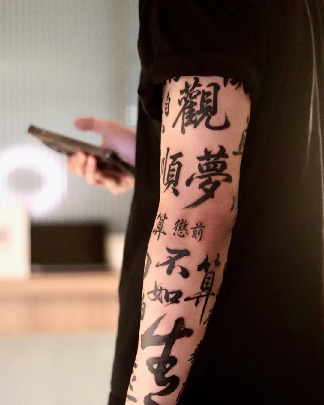 Tattoo by @kallo_tt — lettering_script