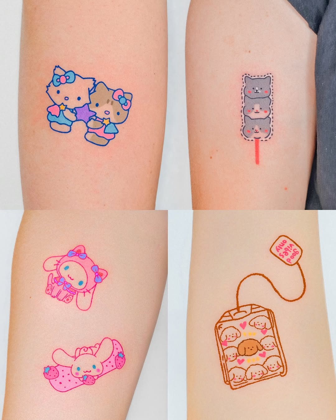 Tattoo by @katzepoke — anime, new_school
