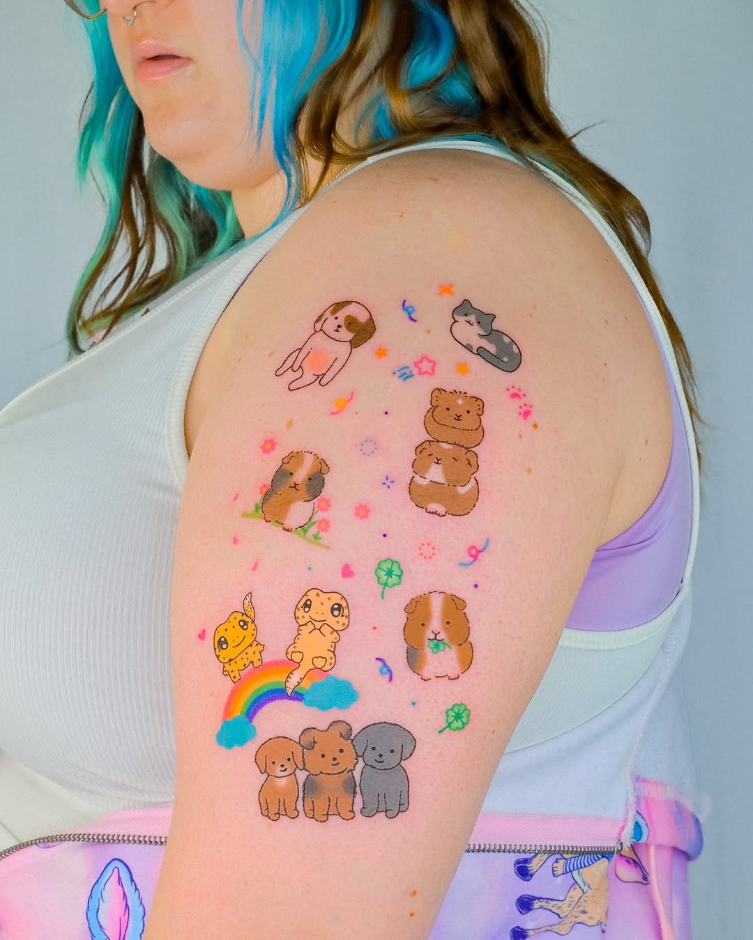 Tattoo by @katzepoke — new_school