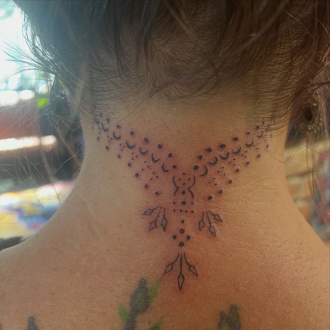 Tattoo by @natalies_tatties — fine_line, dotwork