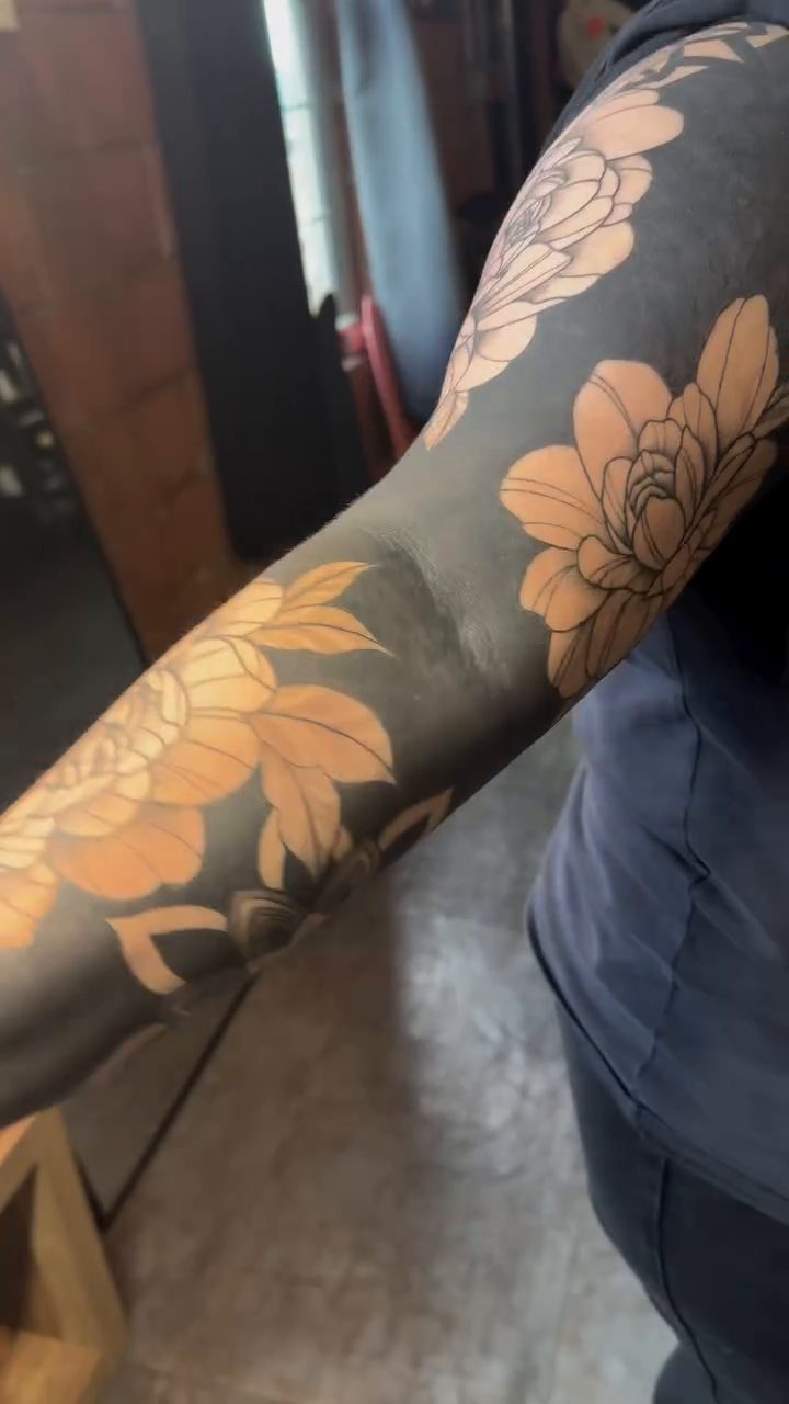 Tattoo by @sloastattoos — japanese_irezumi, blackwork