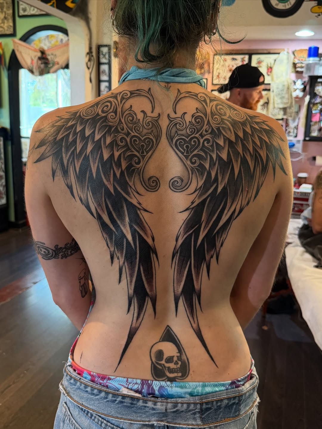 Tattoo by @lilcenzo — blackwork, ornamental