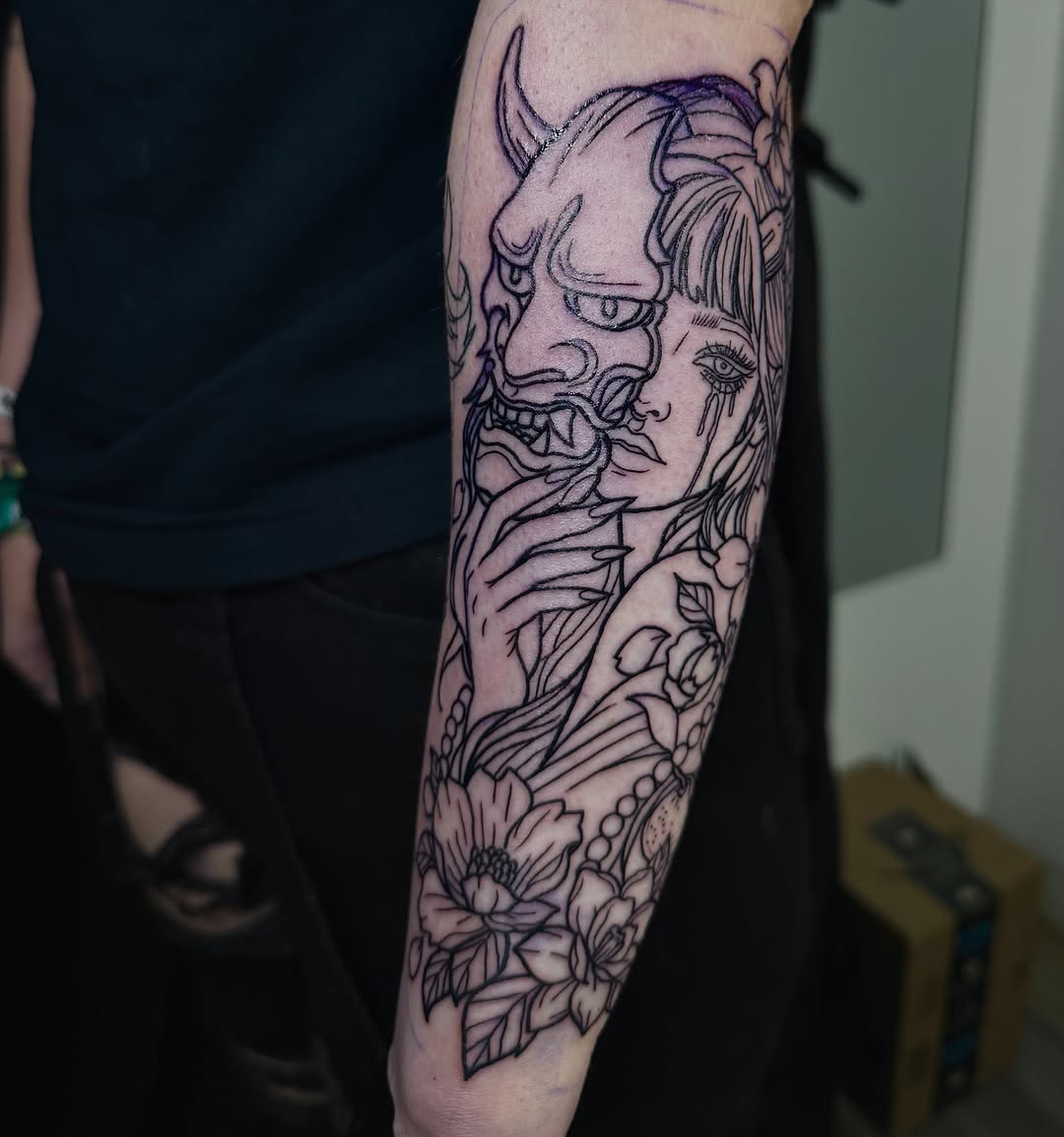 Tattoo by @inkdbybrit — japanese_irezumi, illustrative