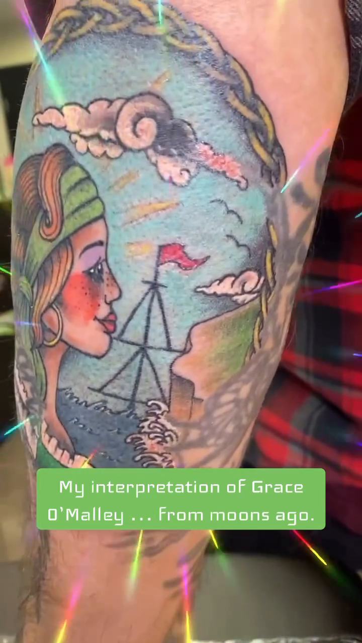 Tattoo by @babydolltats โ neo_traditional