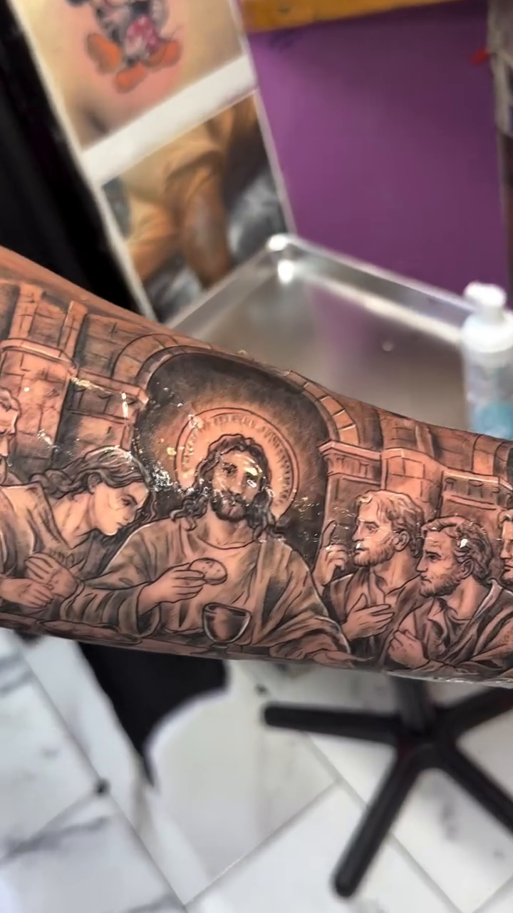 Tattoo by @onasistattoo — realism, black_and_grey