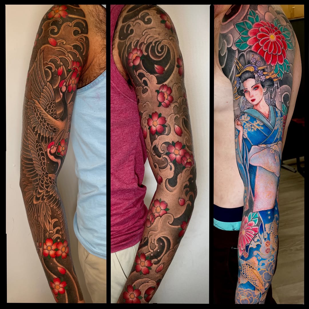Tattoo by @migeon_tattoo — japanese_irezumi, realism