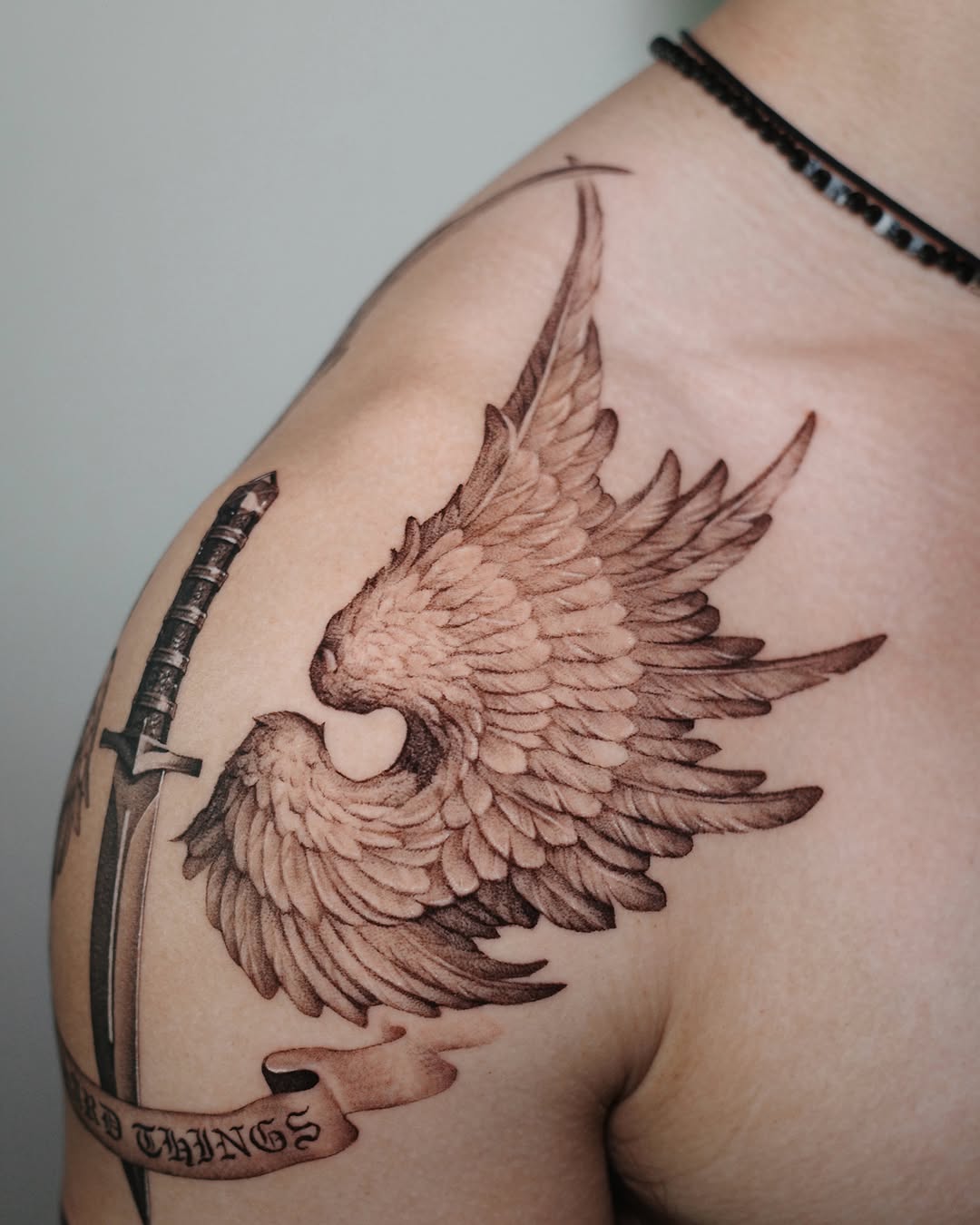Tattoo by @chunntattoo — black_and_grey, realism