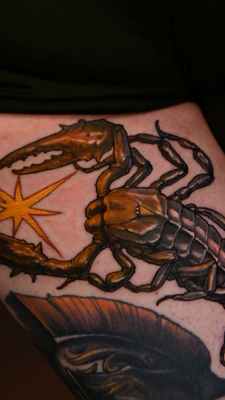 Tattoo by @strchn — realism, dark_realism