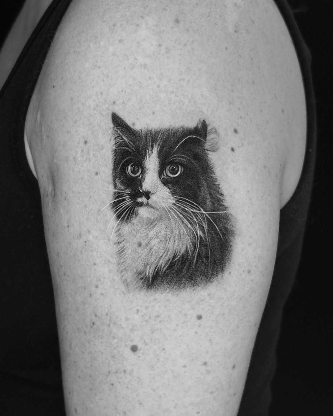 Tattoo by @wonniiink — realism, black_and_grey