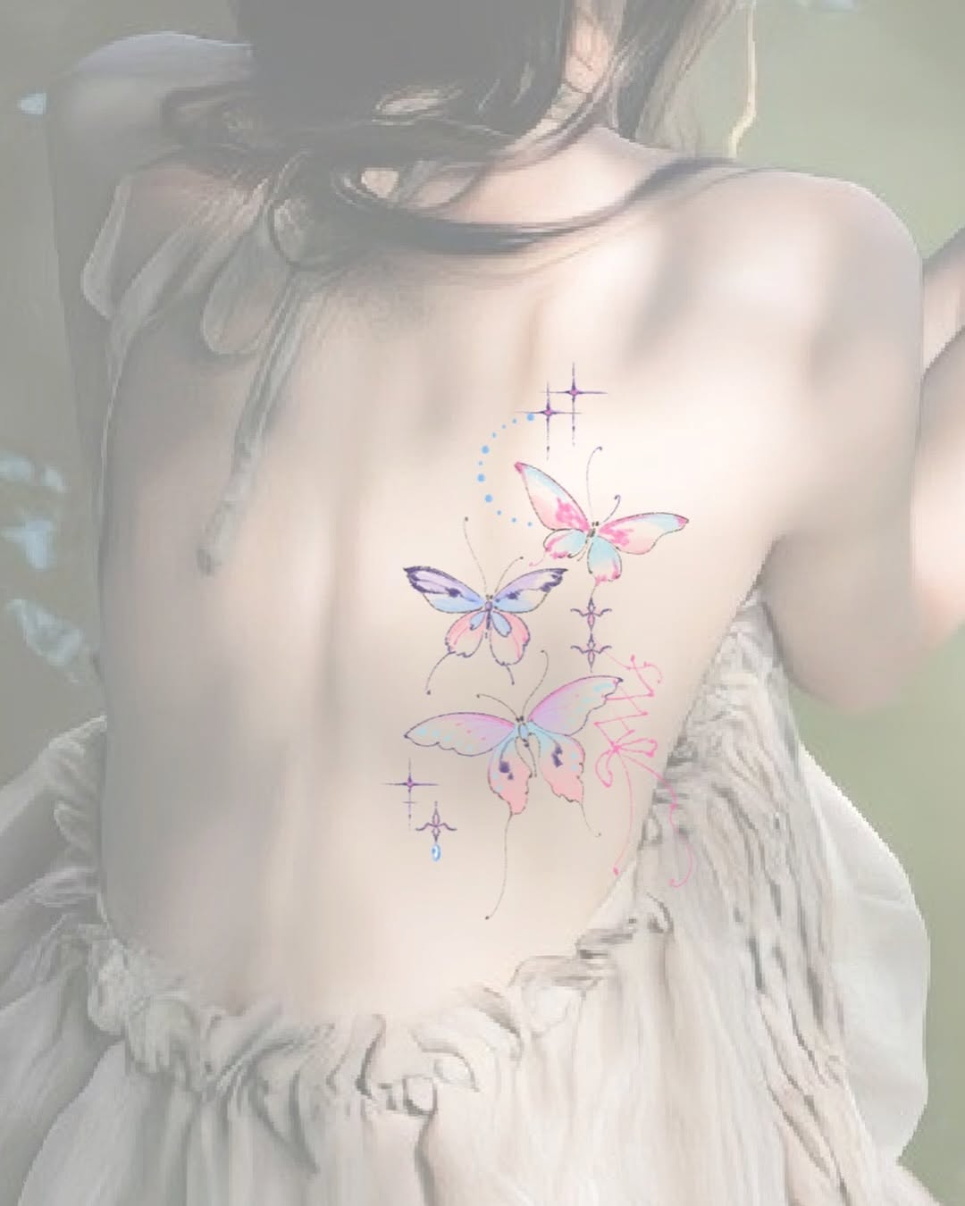 Tattoo by @ablue.tatt — fine_line, watercolor