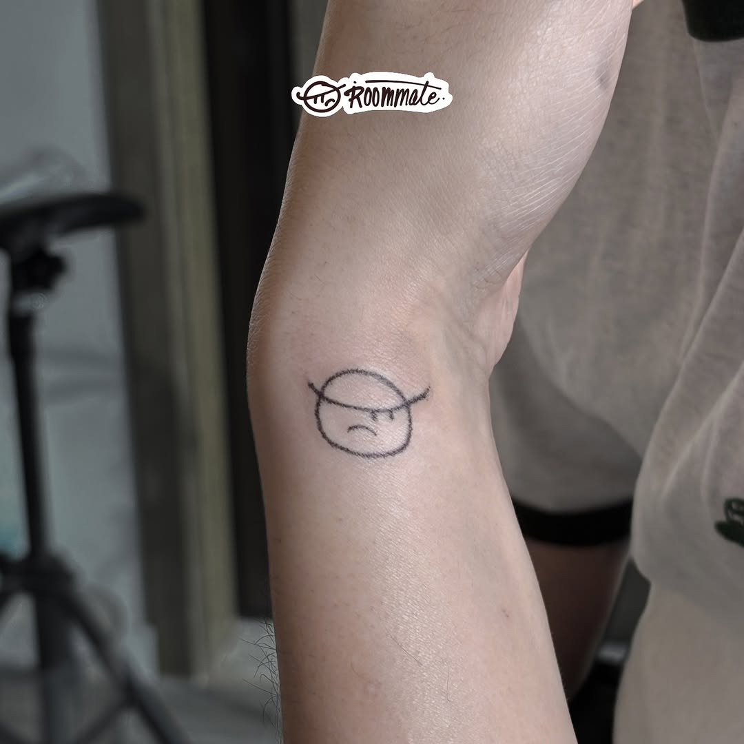 Tattoo by @roommate_tat — ignorant, minimalist