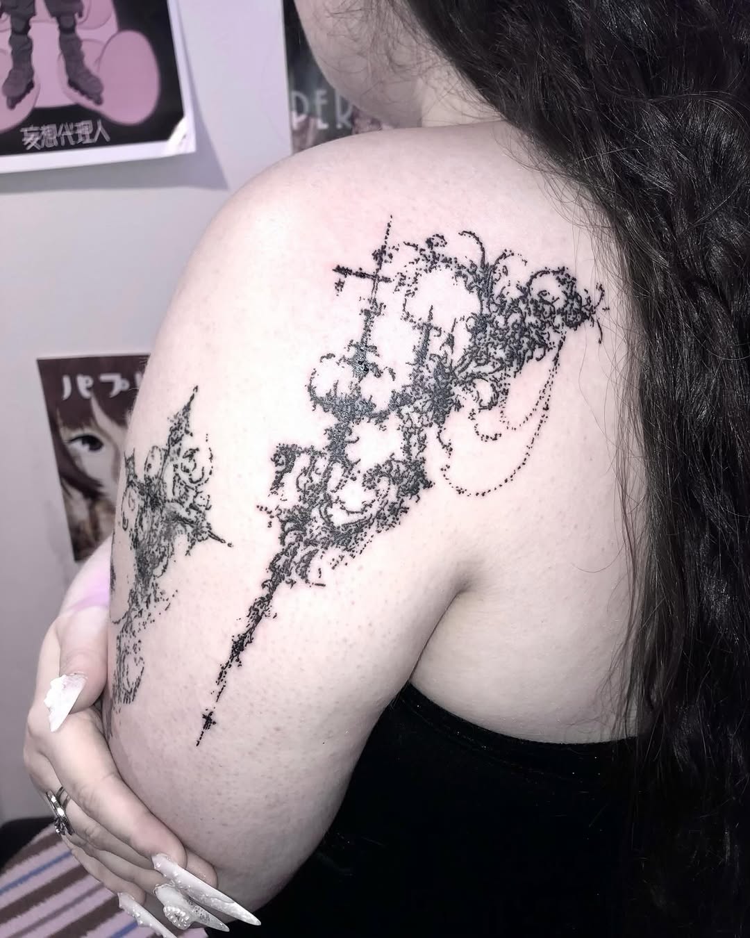 Tattoo by @lxk.e4_u β blackwork, ornamental