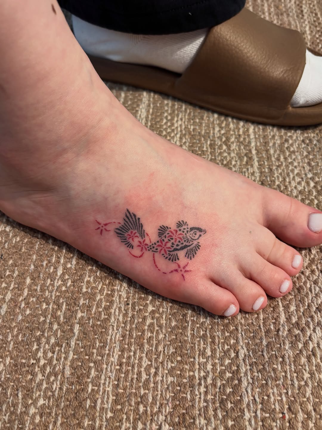 Tattoo by @aaaaaaaayotime — japanese_irezumi, fine_line