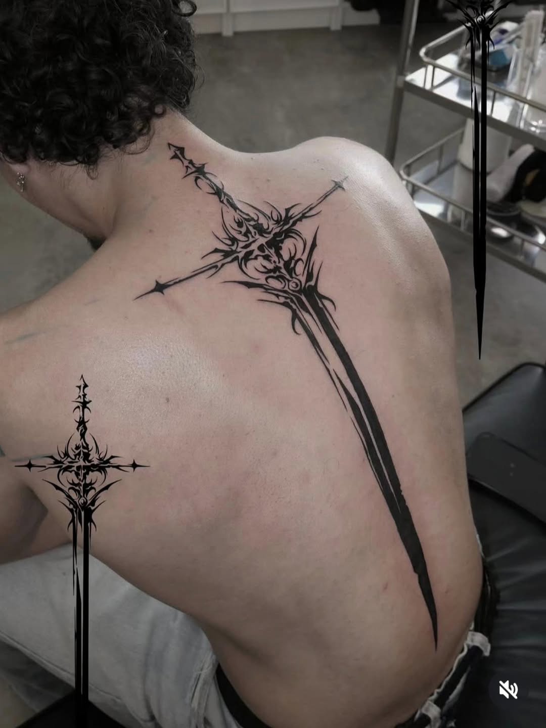 Tattoo by @garokim_tattoo — blackwork, ornamental