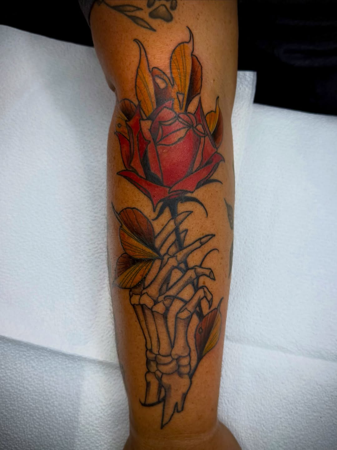Tattoo by @loco_livin — neo_traditional, black_and_grey