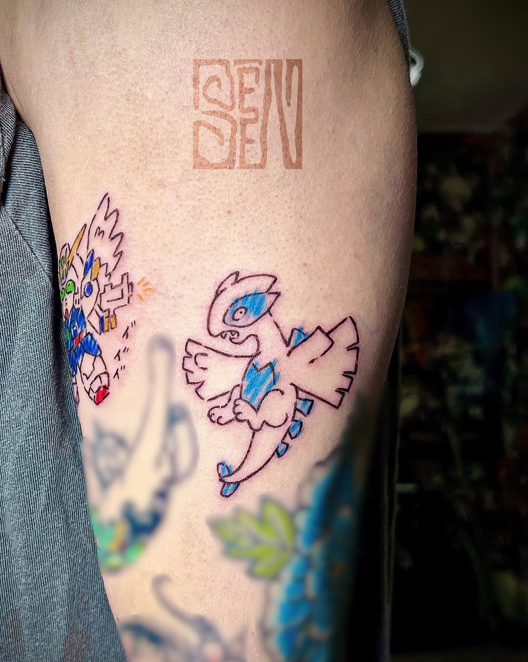 Tattoo by @seen.ttt โ new_school
