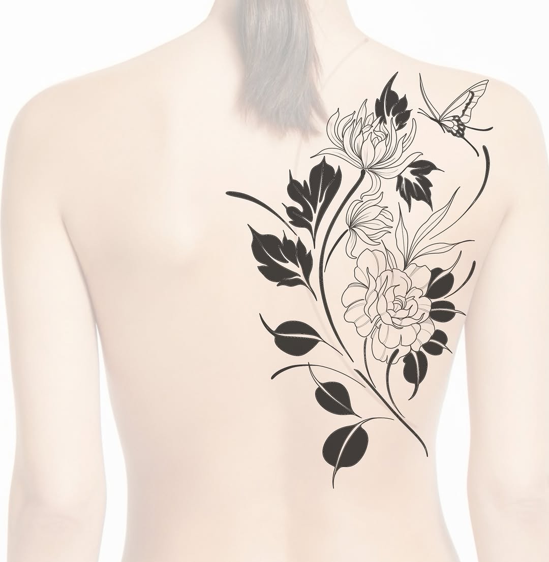 Tattoo by @nomadic.designs β fine_line, black_and_grey