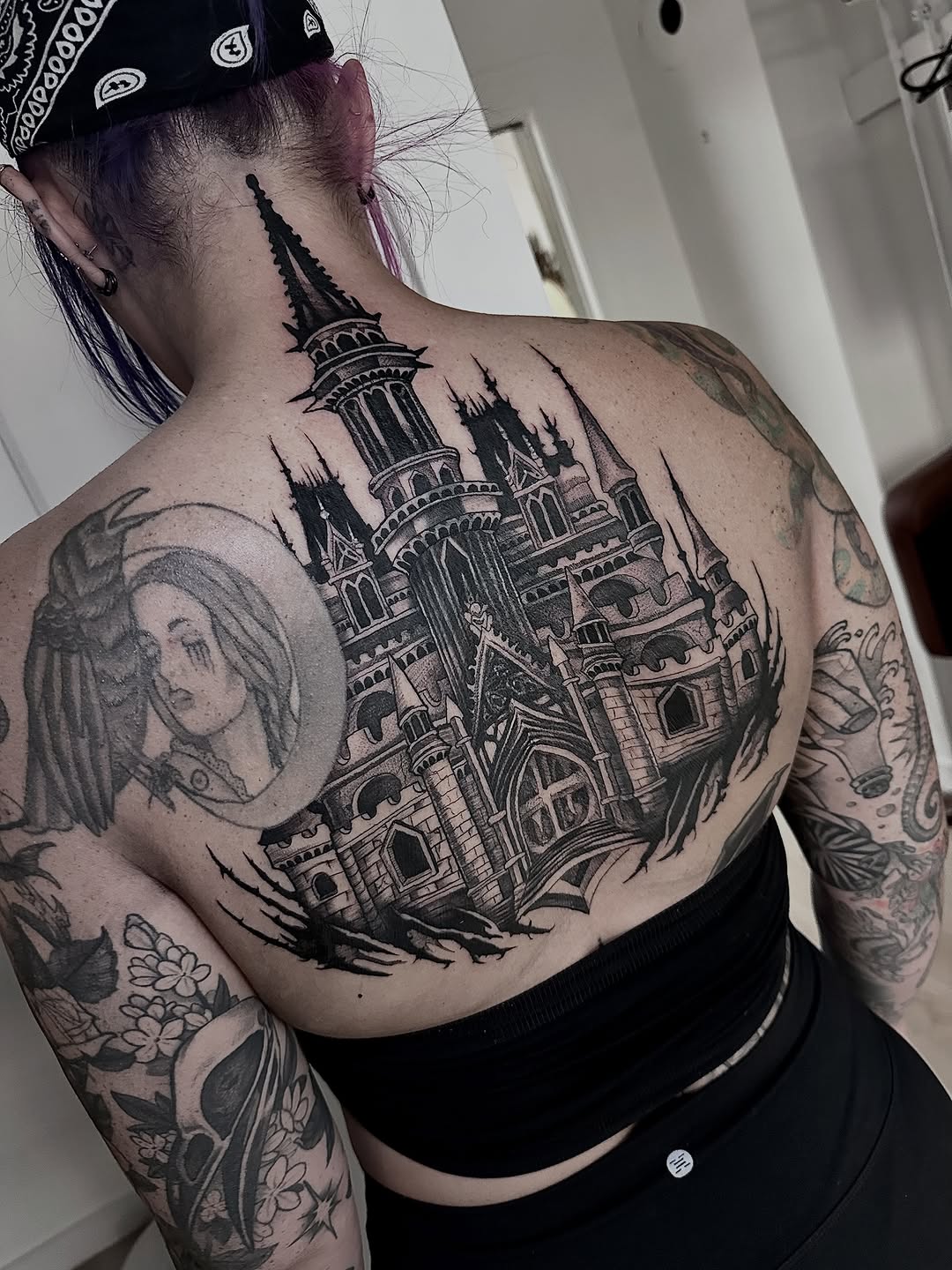 Tattoo by @pablomoreiratattoo — black_and_grey, realism