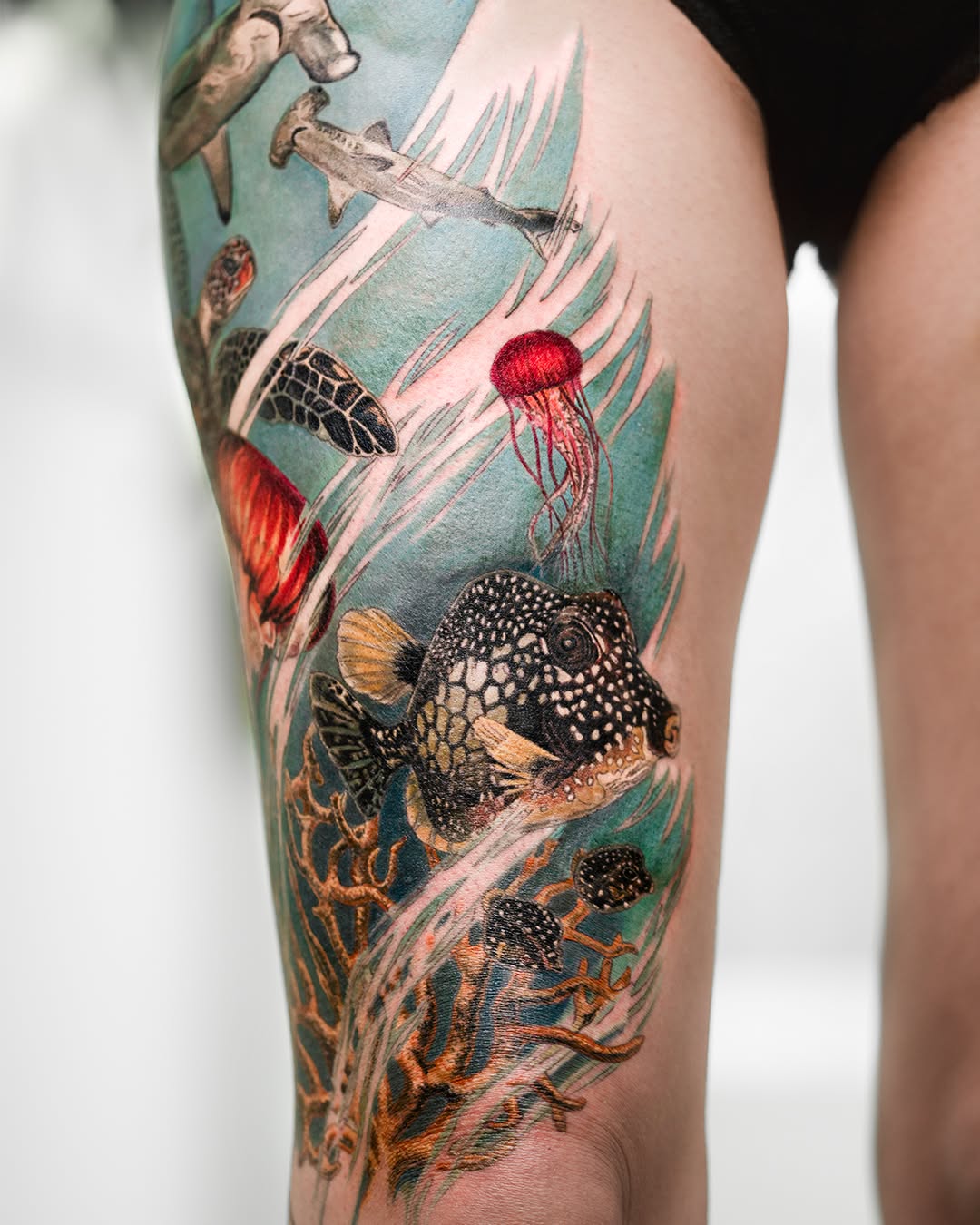 Tattoo by @exex.tattoo — realism, black_and_grey