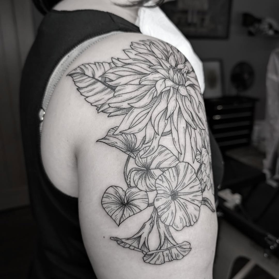 Tattoo by @mimtheyertattoos — fine_line, illustrative