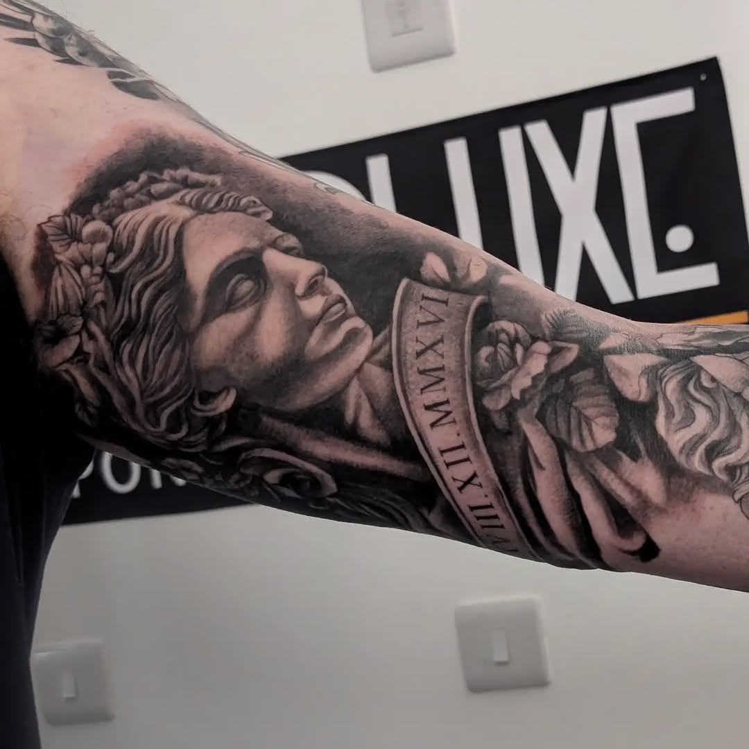 Tattoo by @y_i_n_k — realism, black_and_grey