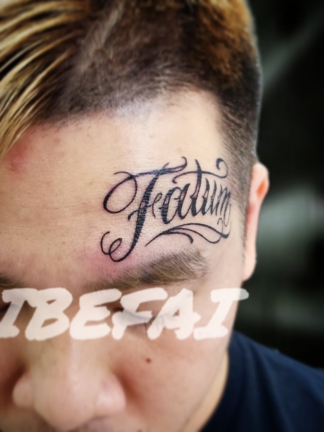 Tattoo by @tribe_tattoo — lettering_script, fine_line