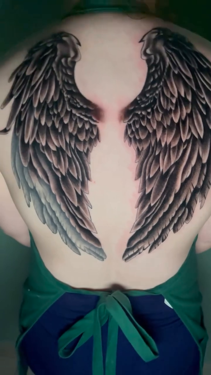 Tattoo by @therealdomgray — black_and_grey, realism