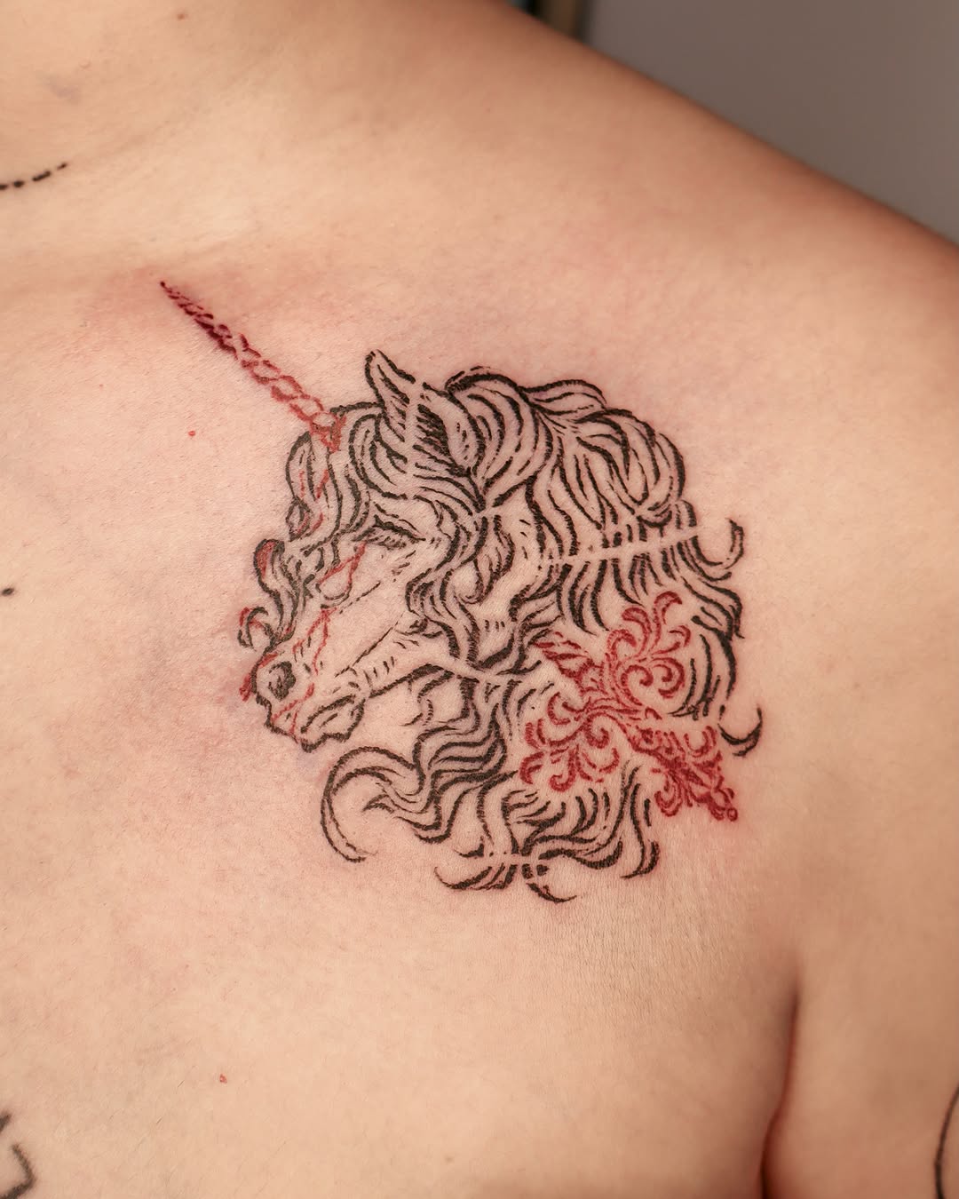 Tattoo by @naza.inks β fine_line, illustrative