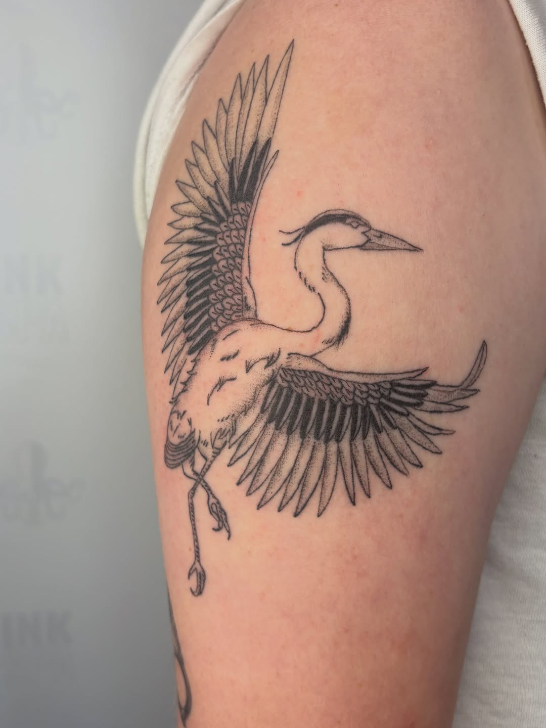 Tattoo by @kiley.inks โ dotwork, fine_line