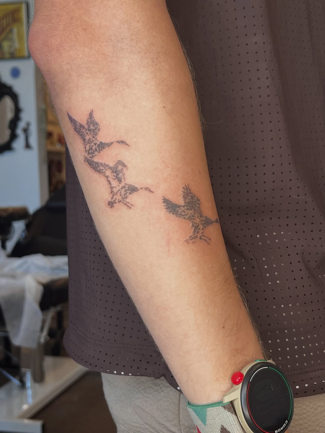 Tattoo by @gap_head — dotwork, fine_line