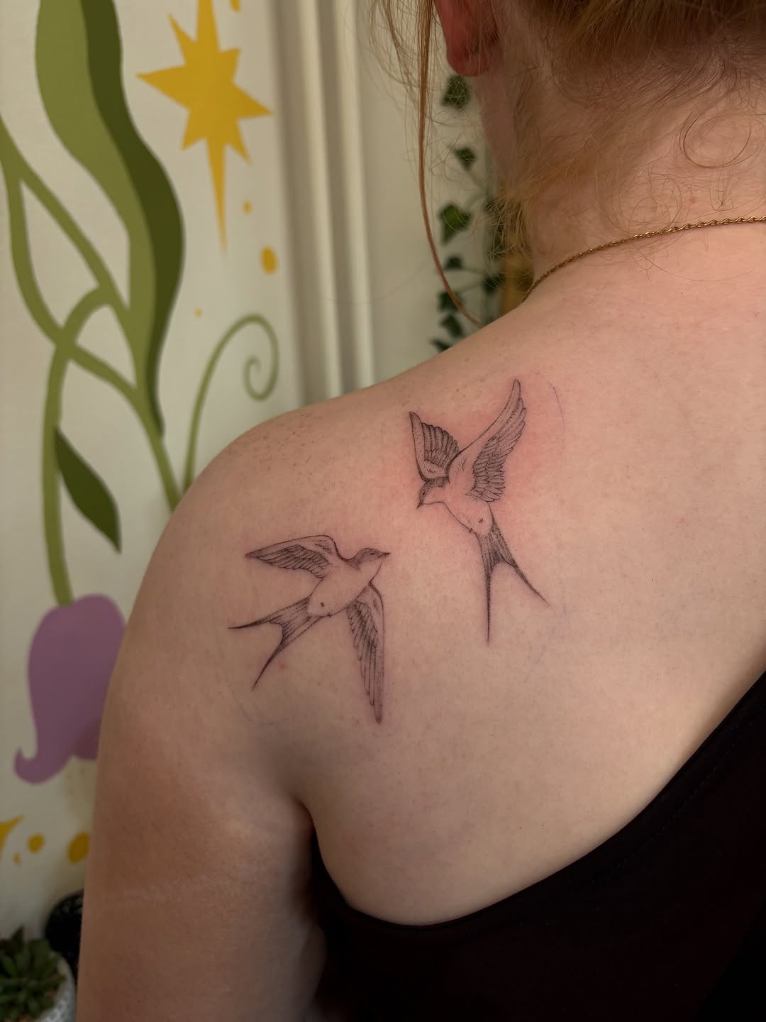 Tattoo by @amberloutattoo โ fine_line