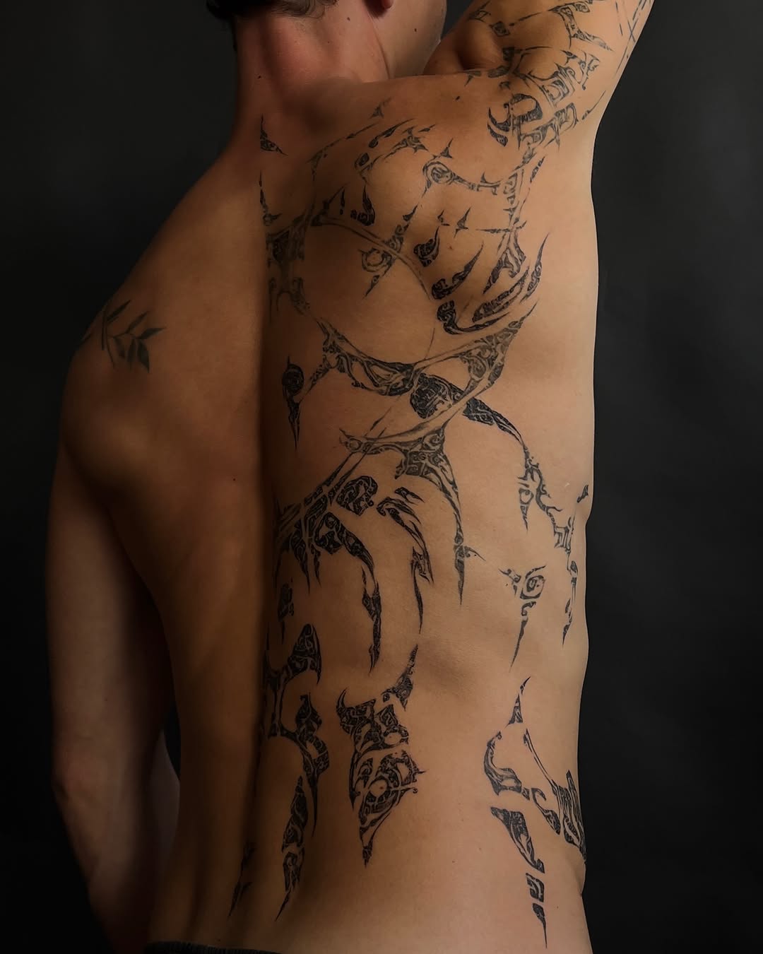 Tattoo by @orbritual โ blackwork, geometric