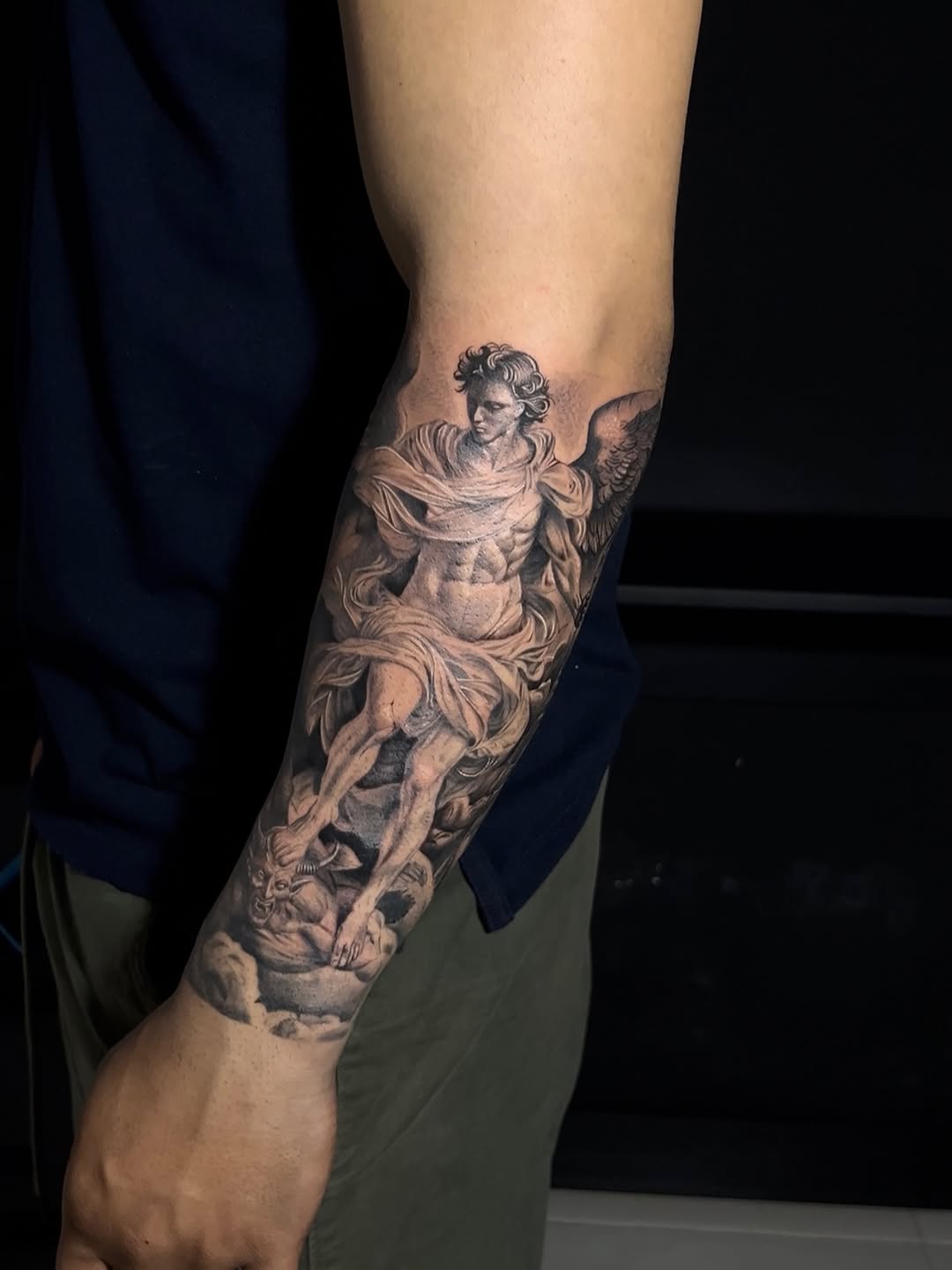 Tattoo by @sdtatoo — realism, black_and_grey