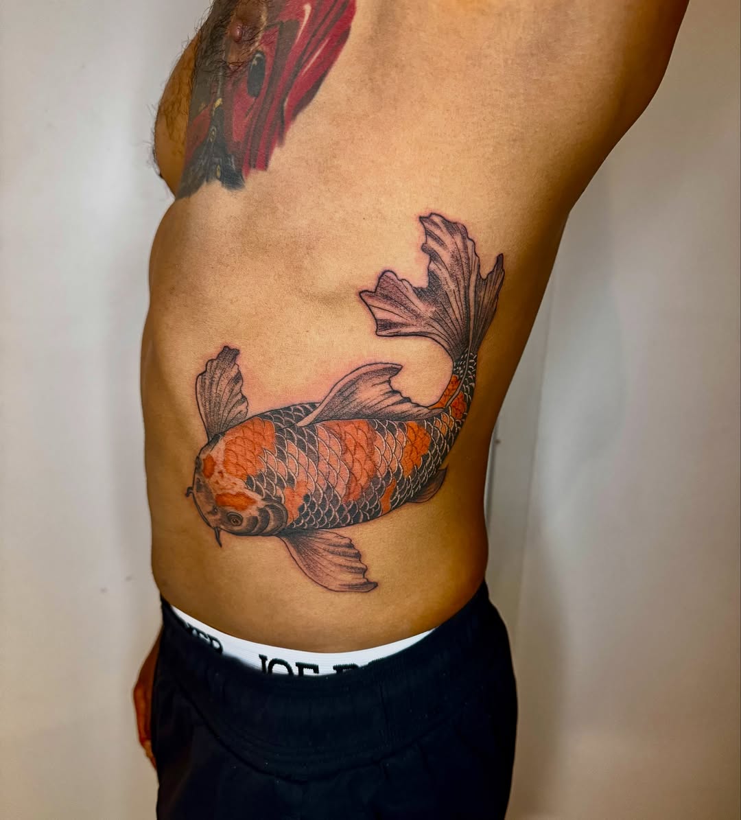 Tattoo by @21.12_ink โ japanese_irezumi, black_and_grey