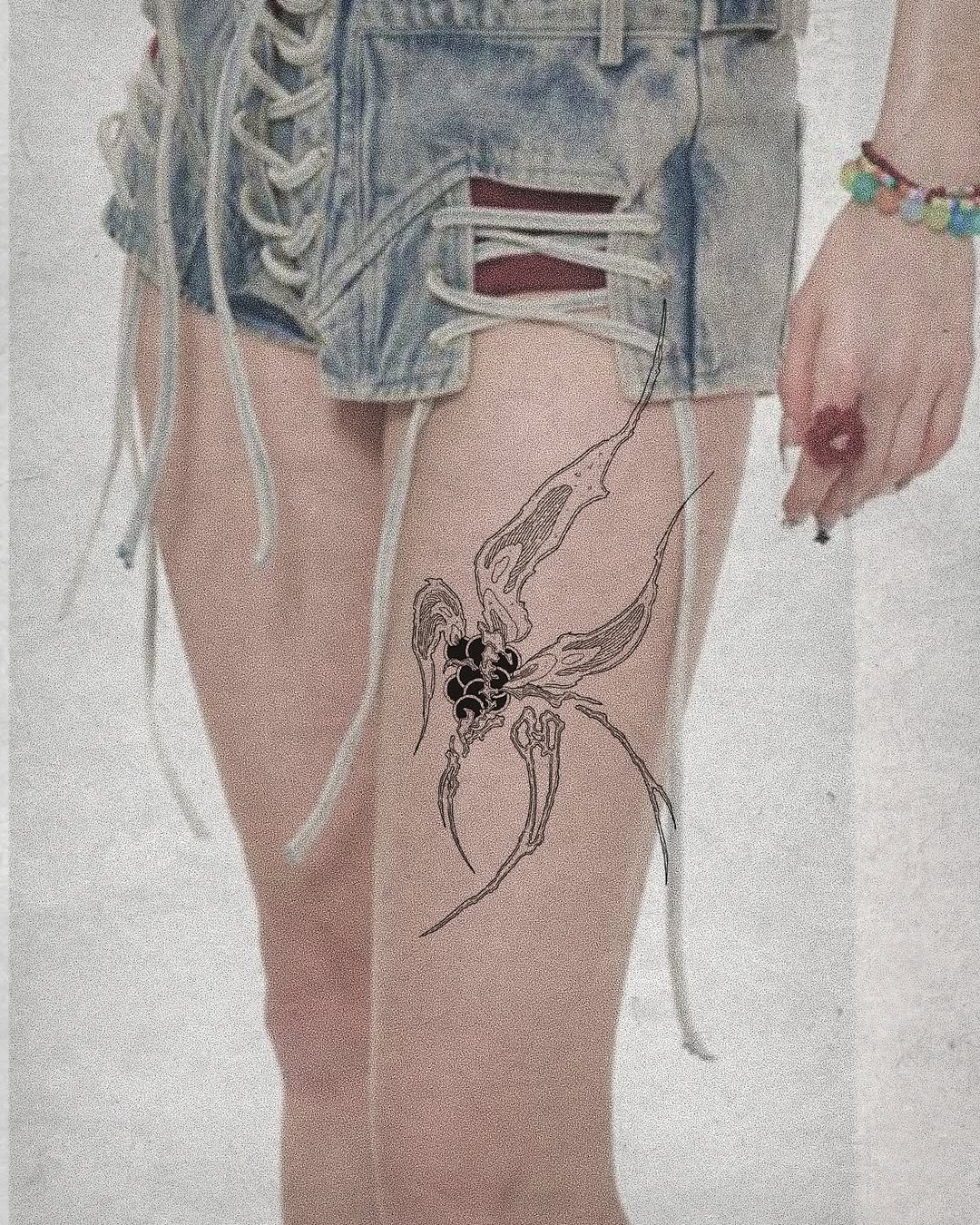 Tattoo by @purpleturtl3.ink — fine_line, illustrative