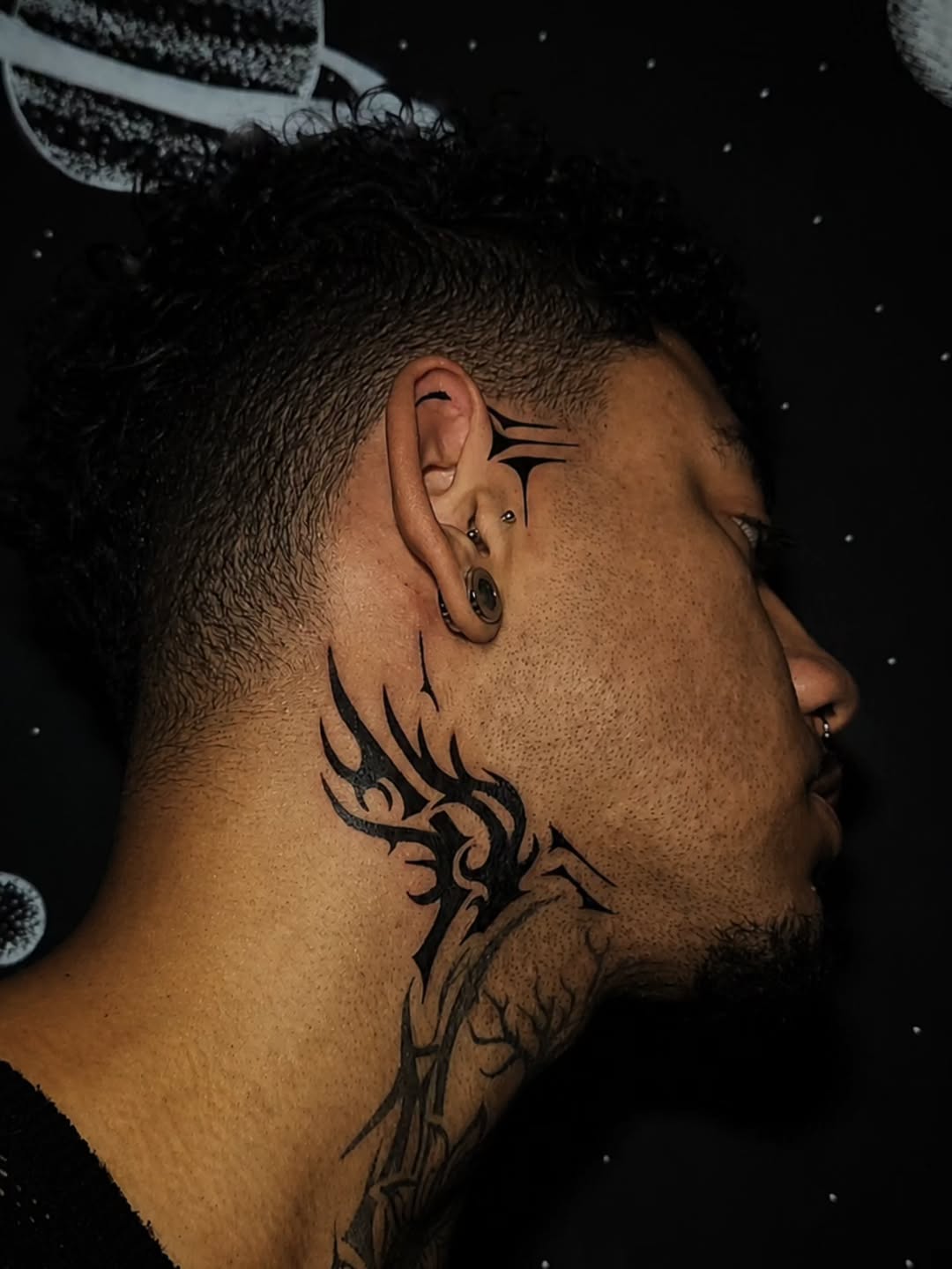 Tattoo by @dycotattoo — tribal, blackwork