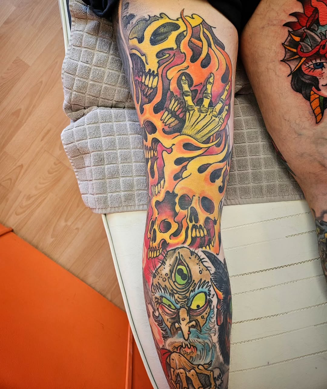 Tattoo by @jasonpellandtattoo — american_traditional, new_school