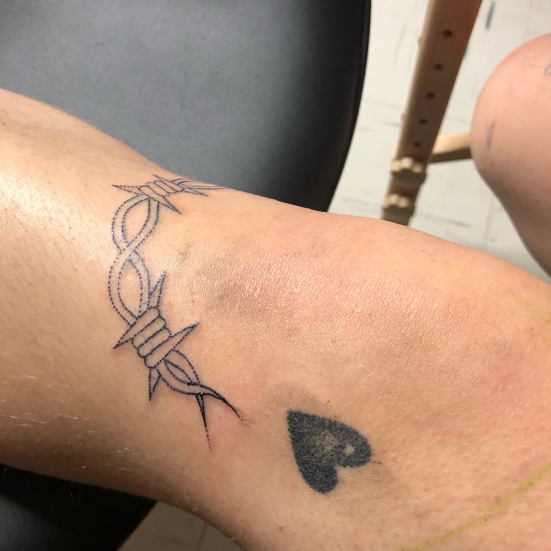 Tattoo by @rat.hearts โ fine_line, black_and_grey