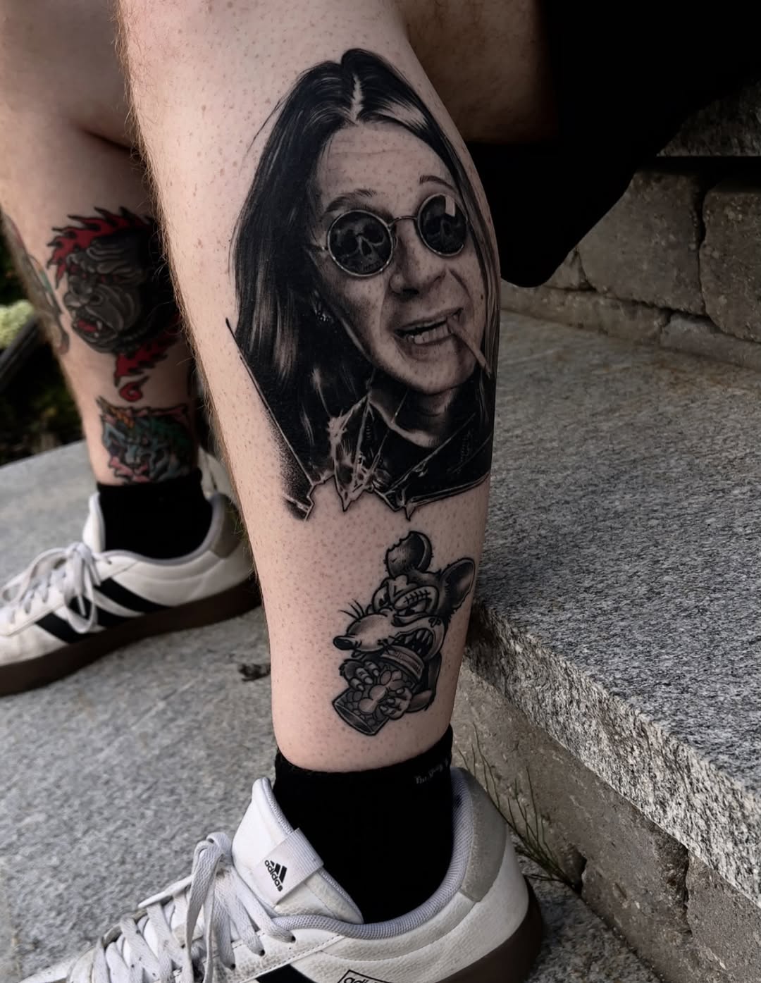 Tattoo by @davidalcocertattoo — realism, black_and_grey